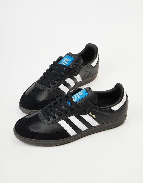 adidas Samba ADV Skate Shoes - Core Black/White/Gum, product image 2