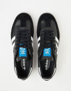 adidas Samba ADV Skate Shoes - Core Black/White/Gum, product image 5