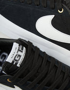 Nike SB Zoom Blazer Low Pro GT Skate Shoes - Black/White/Gum Light Brown, product image 6