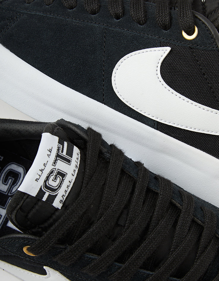 Nike SB Zoom Blazer Low Pro GT Skate Shoes - Black/White/Gum Light Brown, product image 6