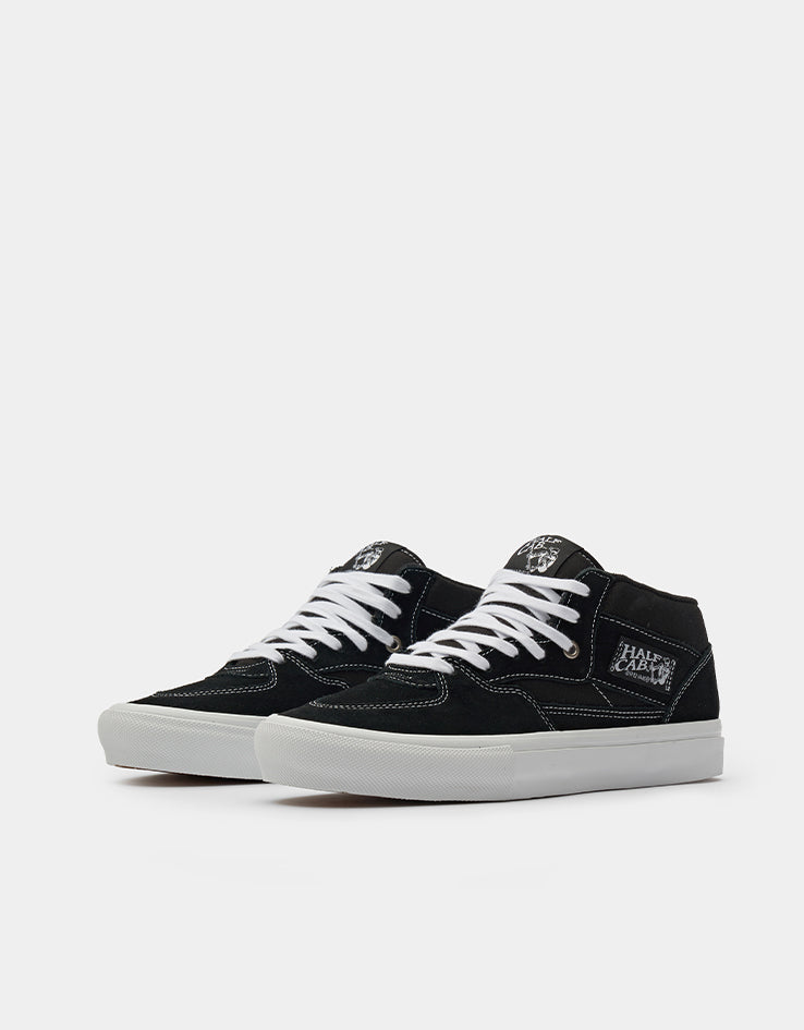 Vans Skate Half Cab Shoes - Black/White, product image 3
