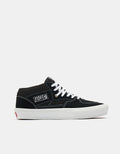 Vans Skate Half Cab Shoes - Black/White, product image 1