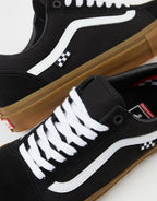 Vans Skate Old Skool Shoes - Black/Gum, product image 2