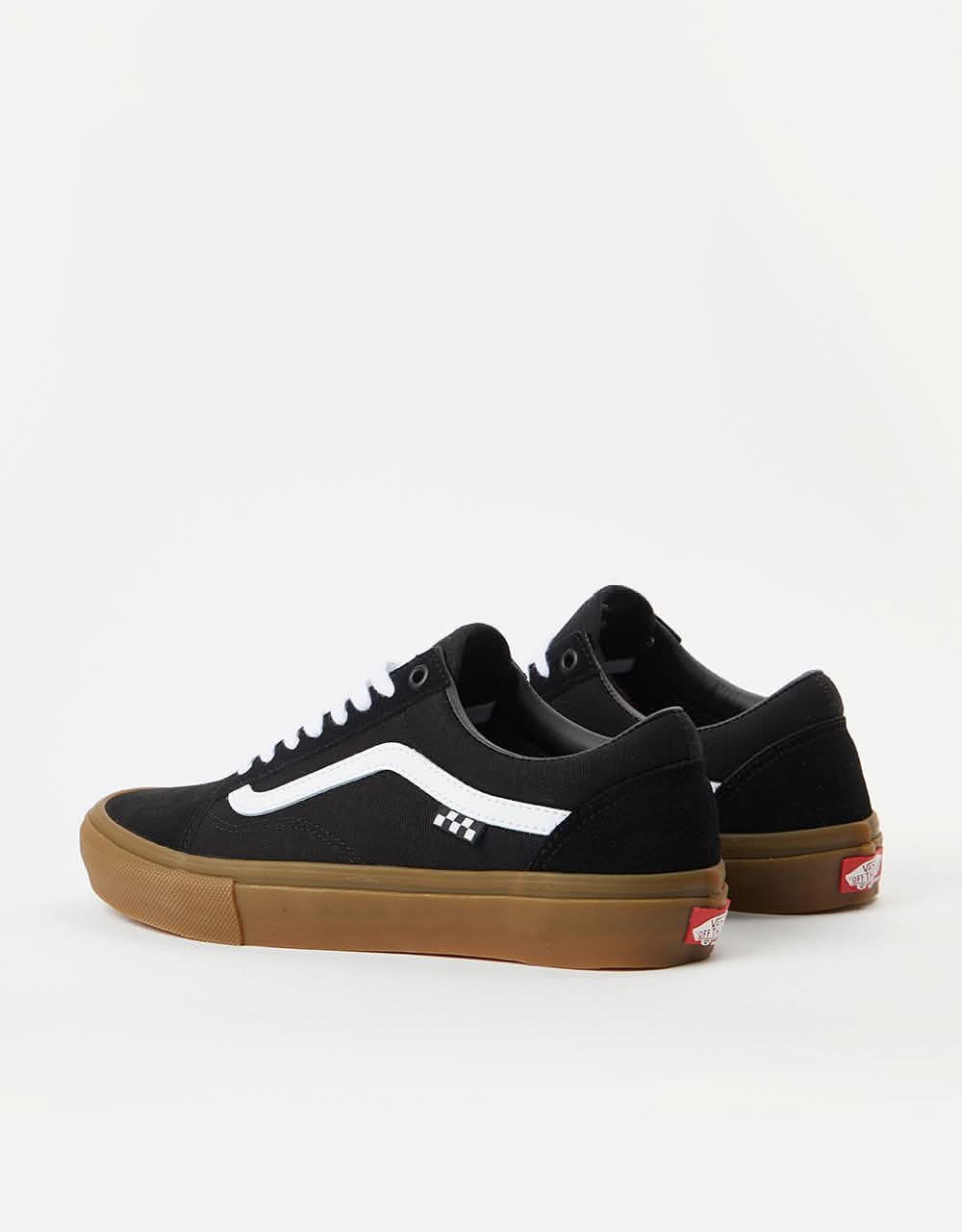 Vans Skate Old Skool Shoes - Black/Gum, product image 6
