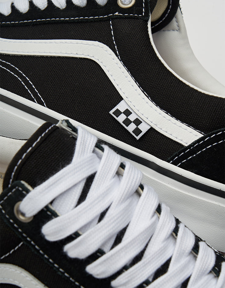 Vans Skate Old Skool Shoes - Black/White, product image 6