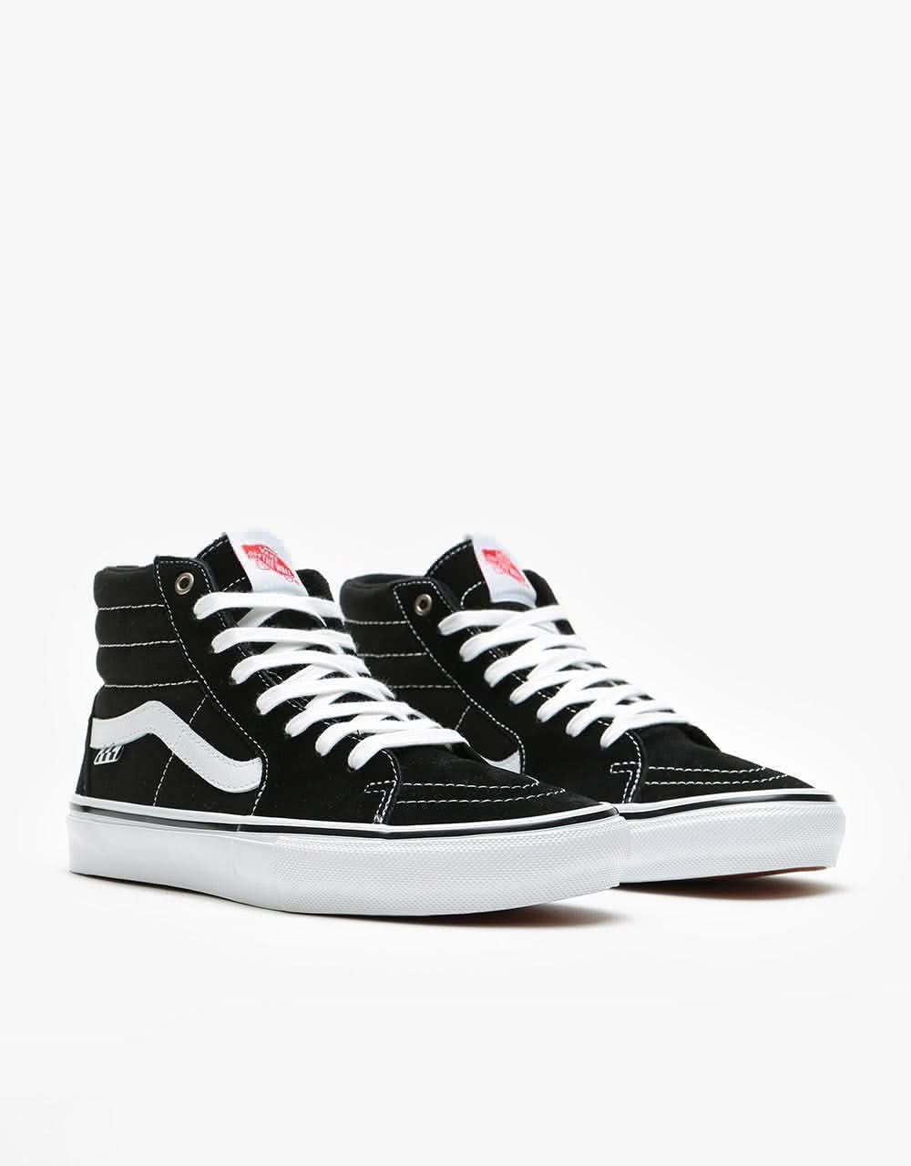 Vans Skate Sk8-Hi Shoes - Black/White, product image 3