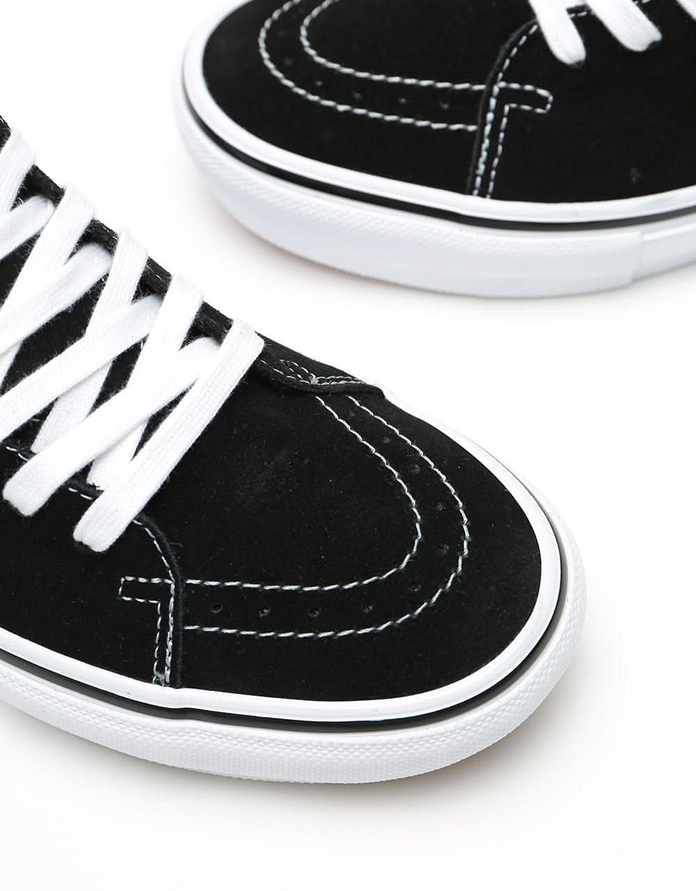 Vans Skate Sk8-Hi Shoes - Black/White, product image 4