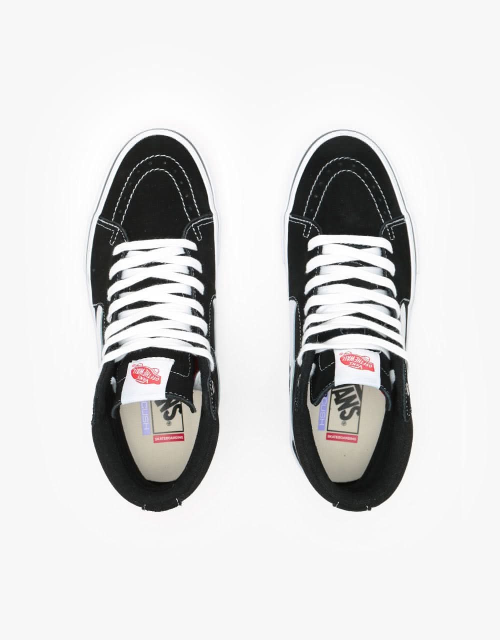 Vans Skate Sk8-Hi Shoes - Black/White, product image 5