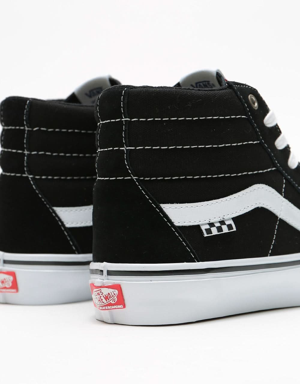 Vans Skate Sk8-Hi Shoes - Black/White, product image 7