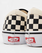 Vans Skate Slip-On Shoes - Checkerboard Black/Off White, product image 6