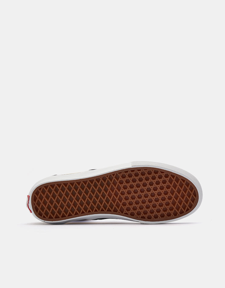 Vans Skate Slip-On Shoes - Checkerboard Black/Off White, product image 8