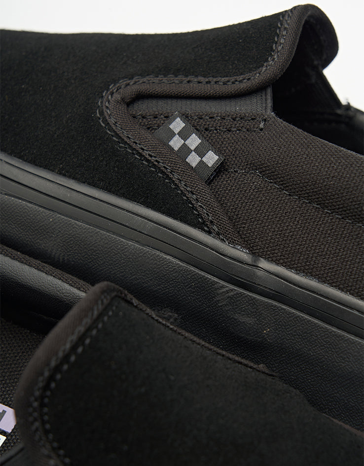 Vans Skate Slip-On Shoes - Black, product image 6
