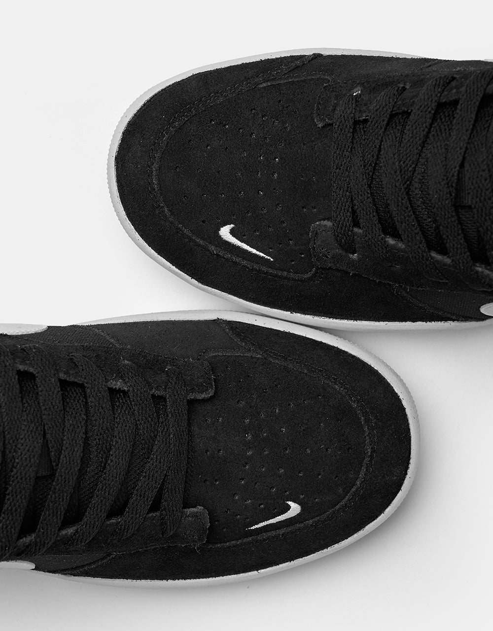 Nike SB Force 58 Skate Shoes - Black/White, product image 5
