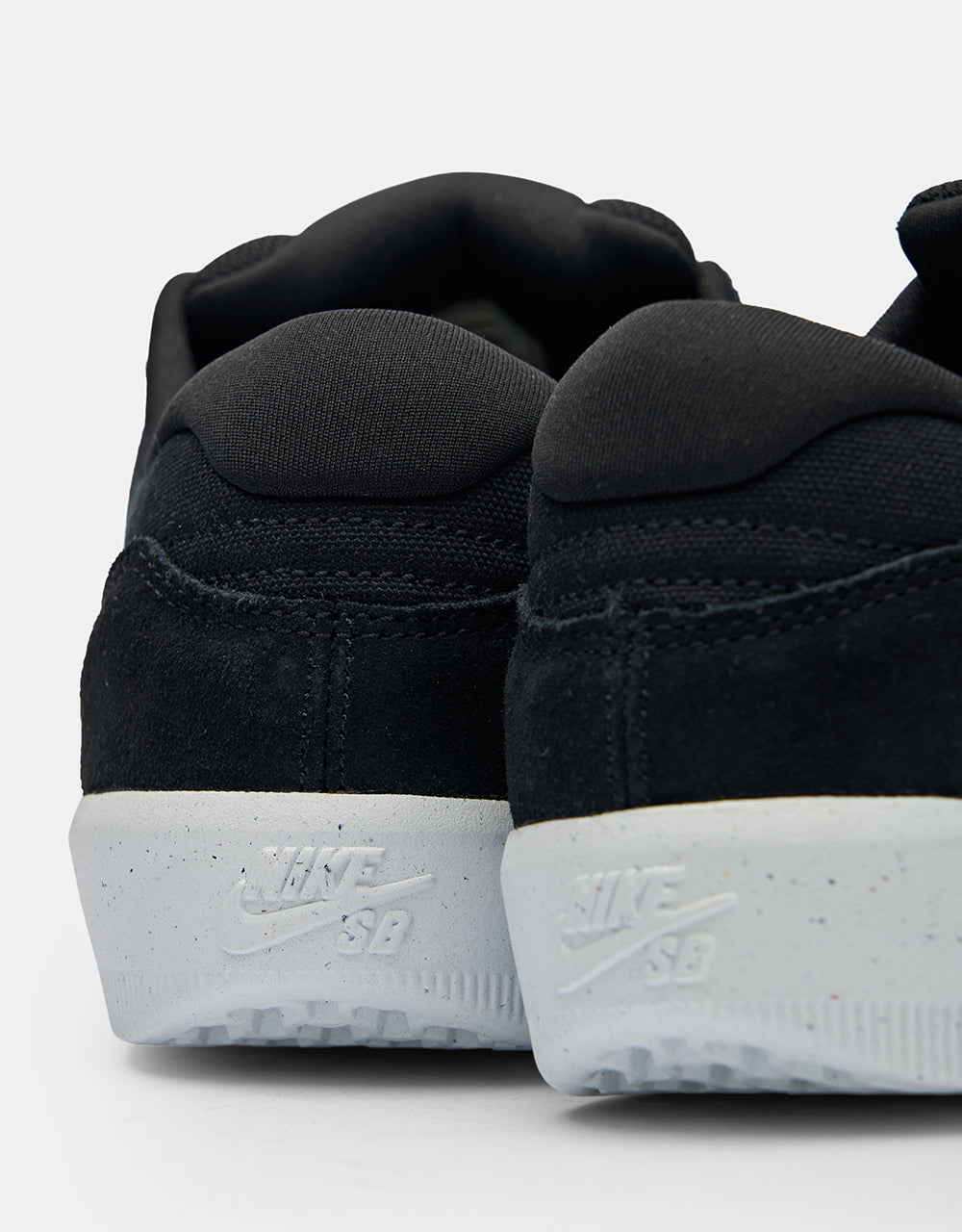 Nike SB Force 58 Skate Shoes - Black/White, product image 6