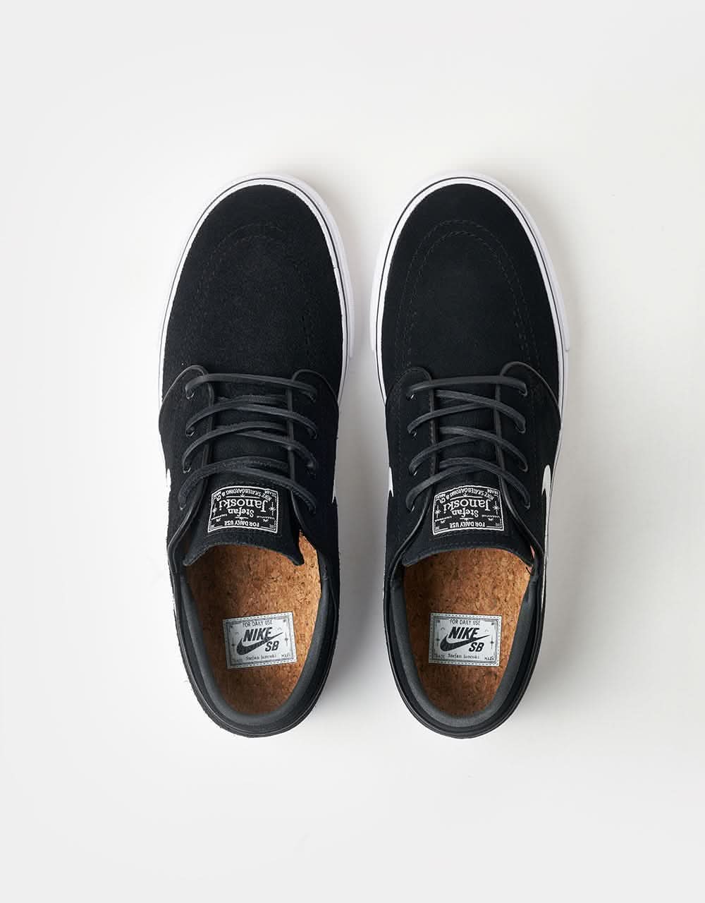 Nike SB Zoom Janoski OG+ Skate Shoes - Black/White, product image 4