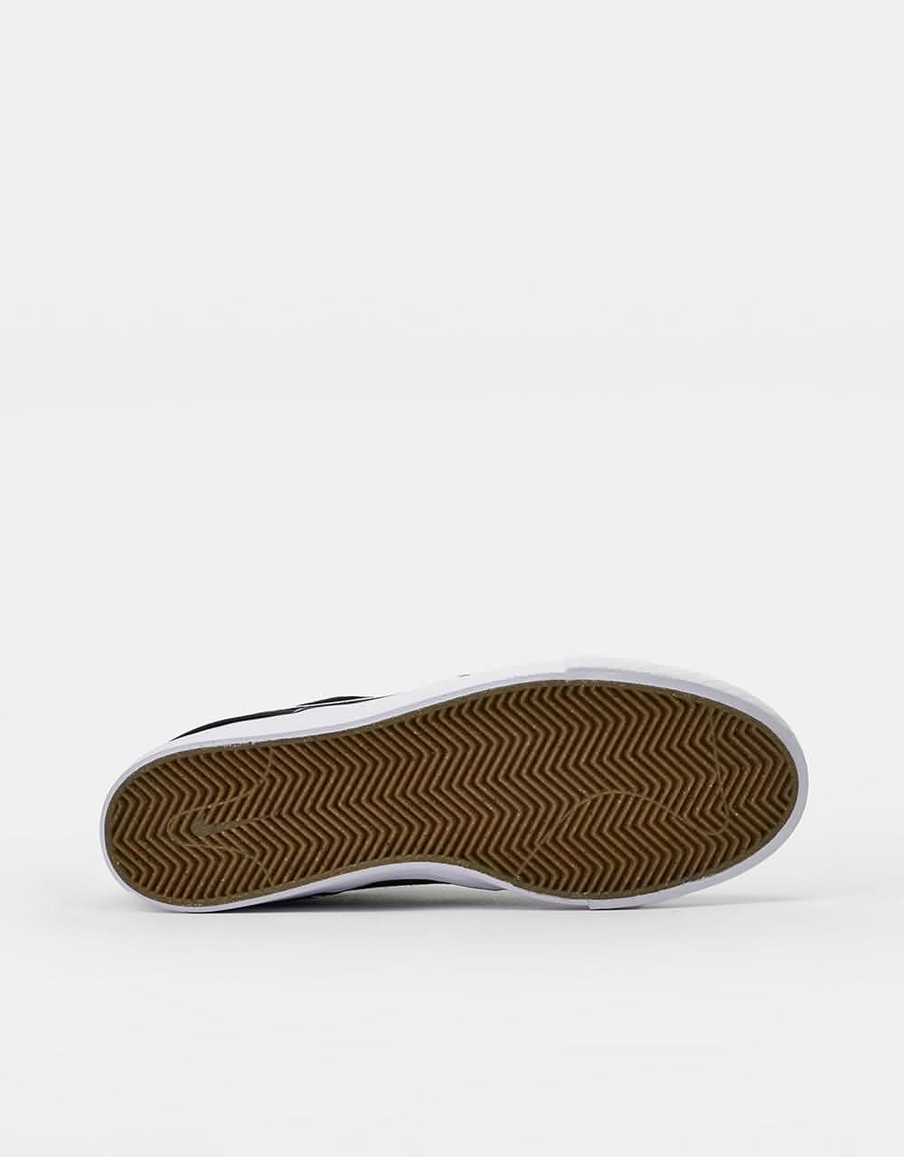 Nike SB Zoom Janoski OG+ Skate Shoes - Black/White, product image 7