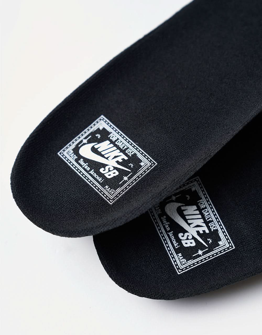 Nike SB Zoom Janoski OG+ Skate Shoes - Black/White, product image 8