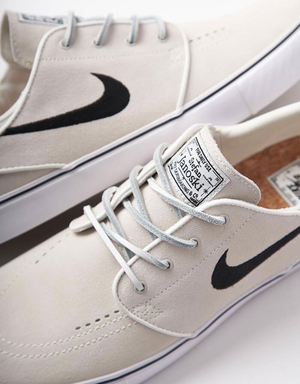 Nike SB Zoom Janoski OG+ Skate Shoes - Summit White/Black/White, product image 5