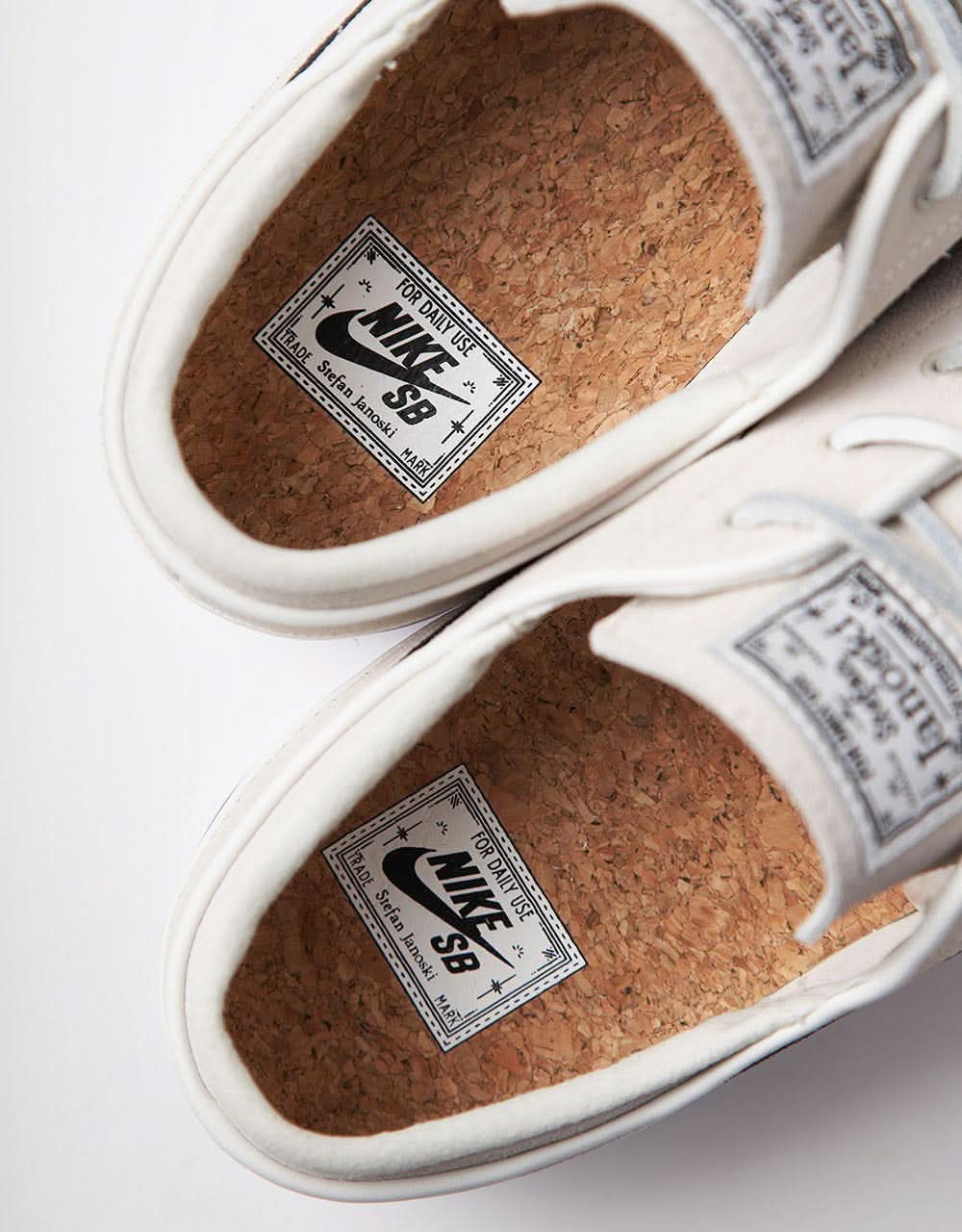 Nike SB Zoom Janoski OG+ Skate Shoes - Summit White/Black/White, product image 8