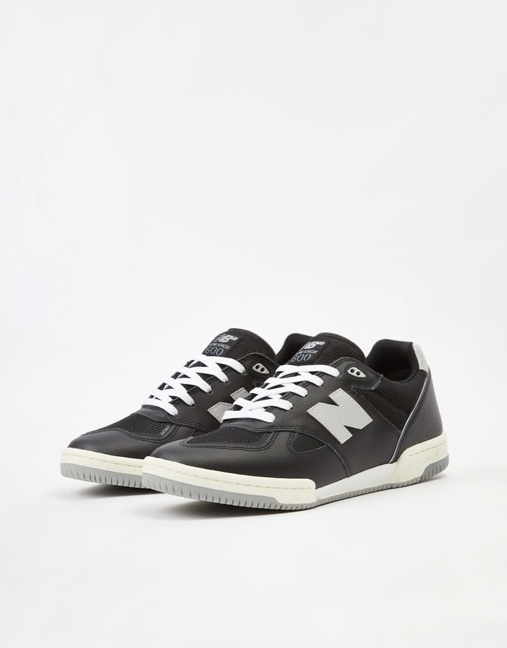 New Balance Numeric 600 Tom Knox Skate Shoes - Black/Grey/White, product image 3
