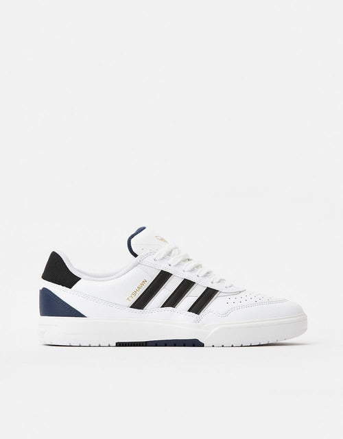 adidas Tyshawn II Skate Shoes - White/Core Black/Collegiate Navy, product image 1