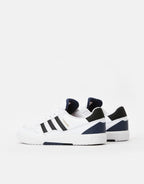 adidas Tyshawn II Skate Shoes - White/Core Black/Collegiate Navy, product image 5