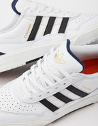adidas Tyshawn II Skate Shoes - White/Core Black/Collegiate Navy, product image 6