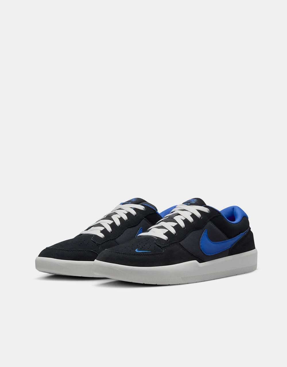 Nike SB Force 58 Skate Shoes - Black/Hyper Royal/Anthracite, product image 2