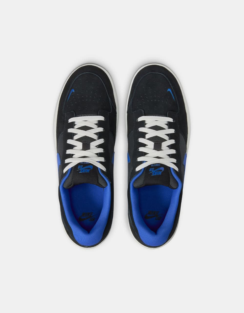 Nike SB Force 58 Skate Shoes - Black/Hyper Royal/Anthracite, product image 3
