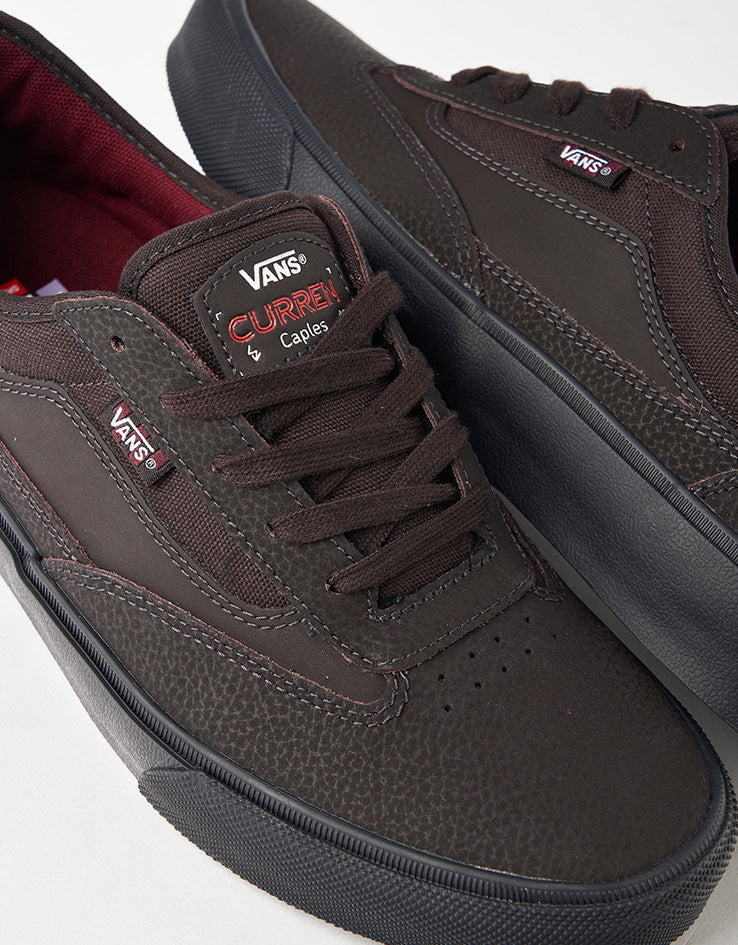 Vans Skate Curren Caples Shoes - Dark Brown, product image 4
