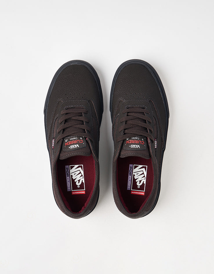 Vans Skate Curren Caples Shoes - Dark Brown, product image 7