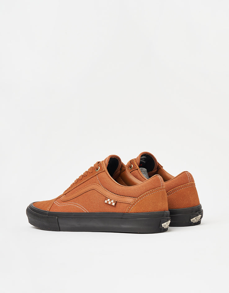 Vans Skate Old Skool Shoes - Sienna/Chocolate, product image 4