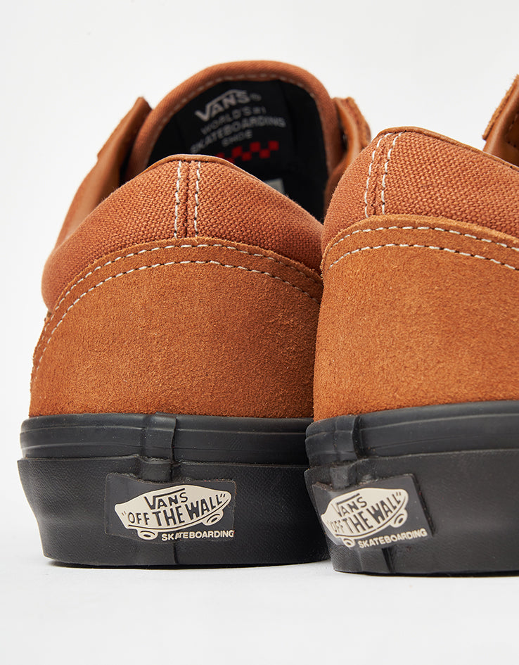 Vans Skate Old Skool Shoes - Sienna/Chocolate, product image 6