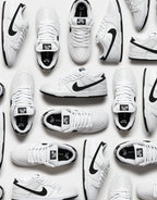 Nike SB Dunk Low Pro Skate Shoes - White/Black, product image 2