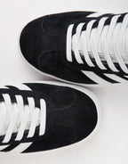 adidas Gazelle ADV Skate Shoes - Core Black/White/Gold Metallic, product image 5