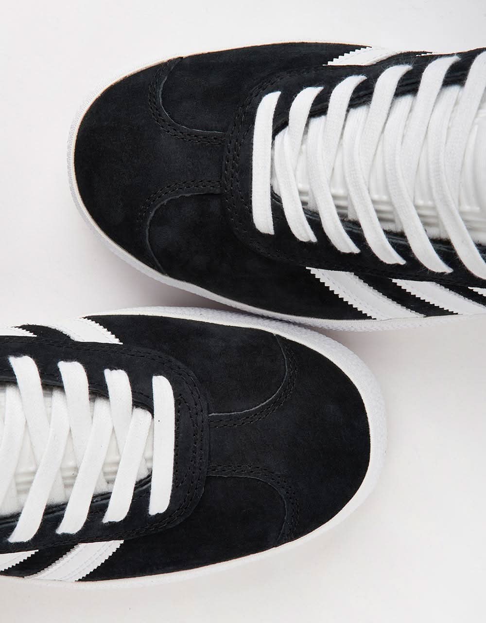 adidas Gazelle ADV Skate Shoes - Core Black/White/Gold Metallic, product image 5