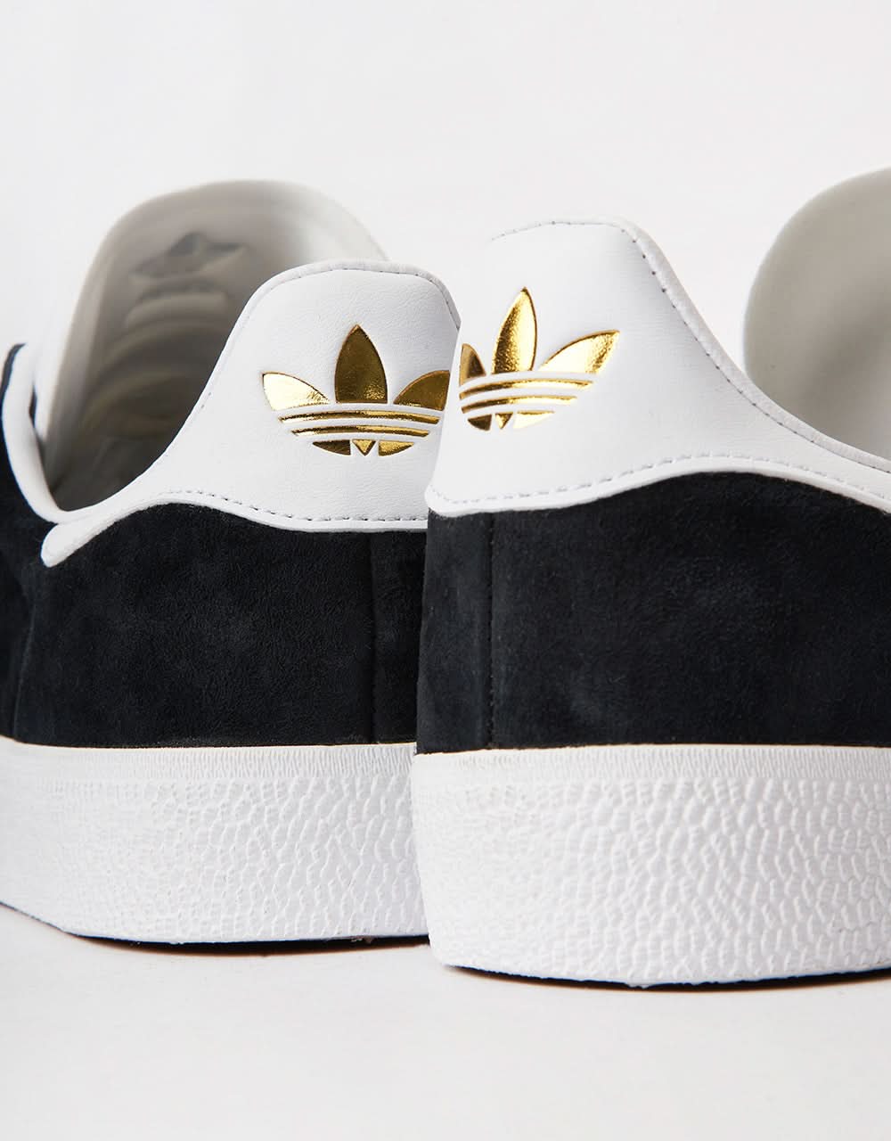 adidas Gazelle ADV Skate Shoes - Core Black/White/Gold Metallic, product image 7