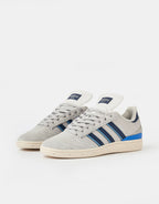 adidas Busenitz Skate Shoes - Grey/Dark Blue/Chalk White, product image 3