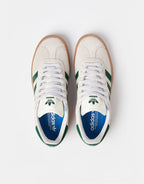 adidas Gazelle ADV Skate Shoes - Crystal White/Gum, product image 2