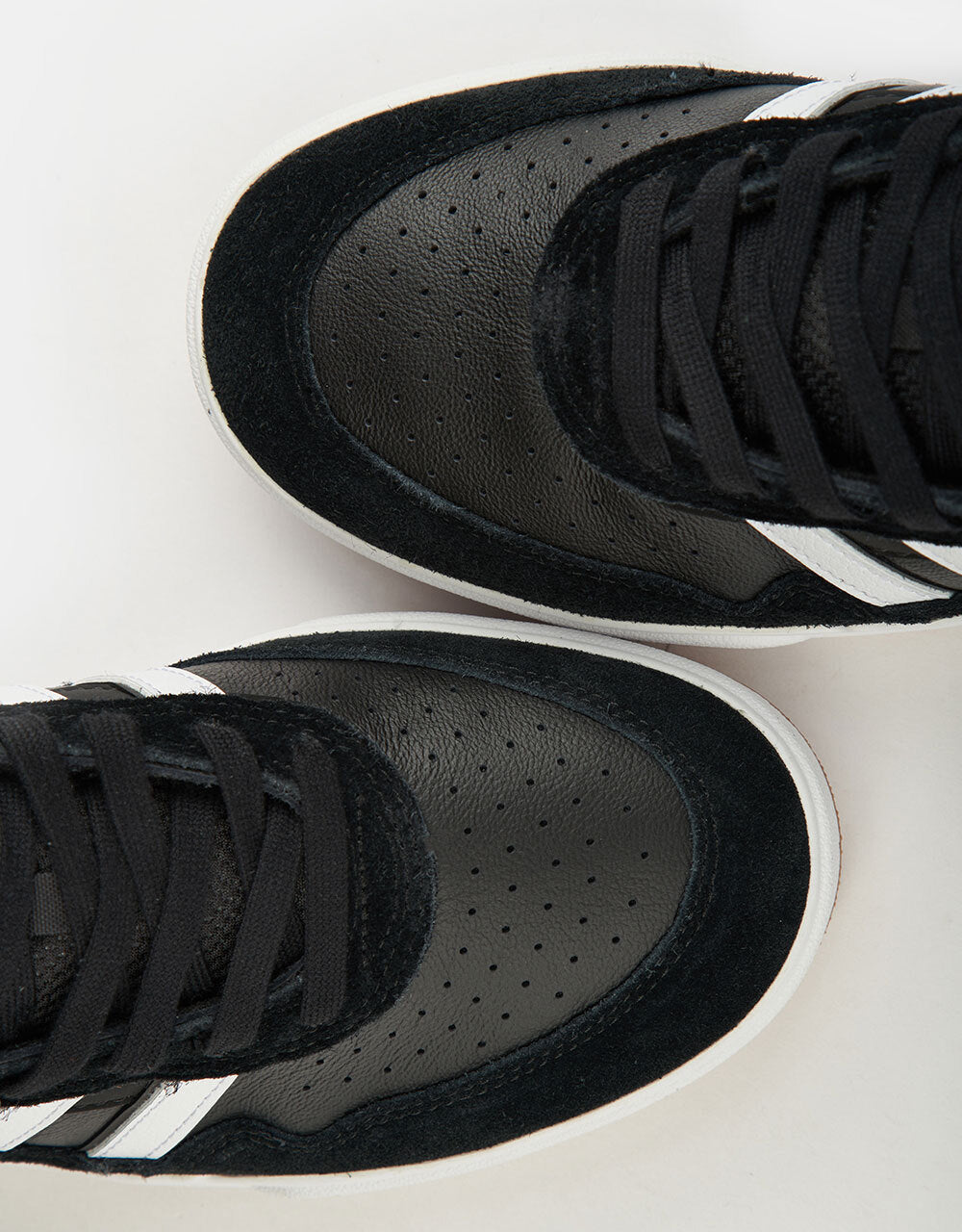 adidas Tyshawn II Skate Shoes - Core Black/White/Gum, product image 7