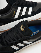 adidas Tyshawn II Skate Shoes - Core Black/White/Gum, product image 8