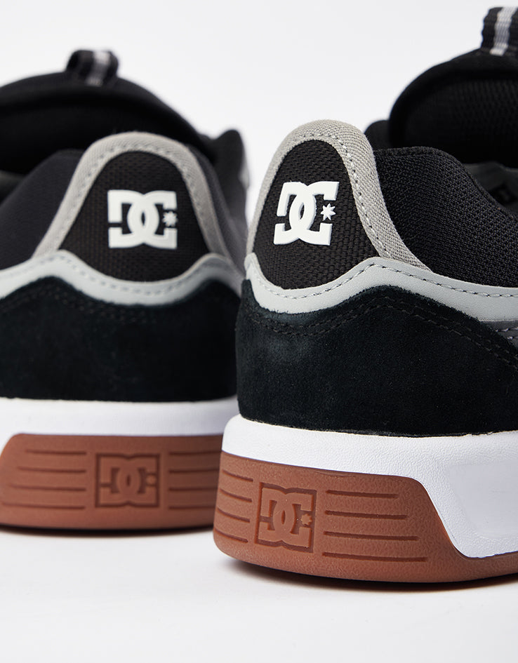 DC Kalynx Zero Skate Shoes - Black/Grey, product image 6
