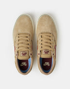 Nike SB Chron 2 Skate Shoes - Parachute Beige/Dark Team Red, product image 2