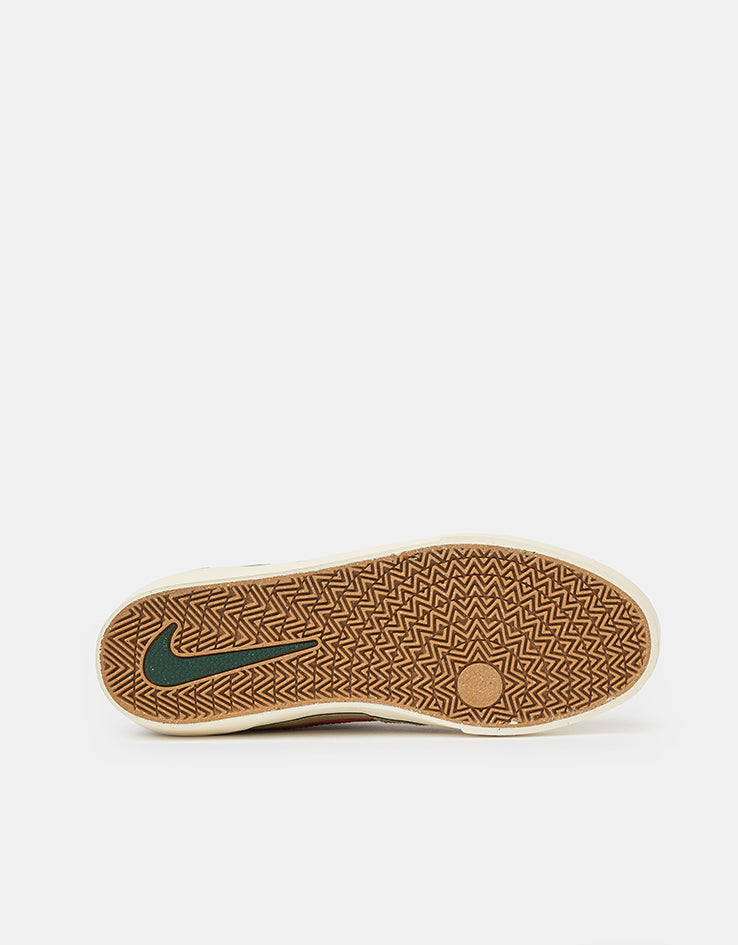 Nike SB Chron 2 Skate Shoes - Parachute Beige/Dark Team Red, product image 8