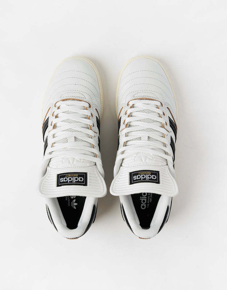 adidas Busenitz Skate Shoes - Crystal White/Core Black/Off White, product image 2