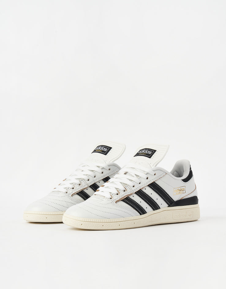 adidas Busenitz Skate Shoes - Crystal White/Core Black/Off White, product image 3
