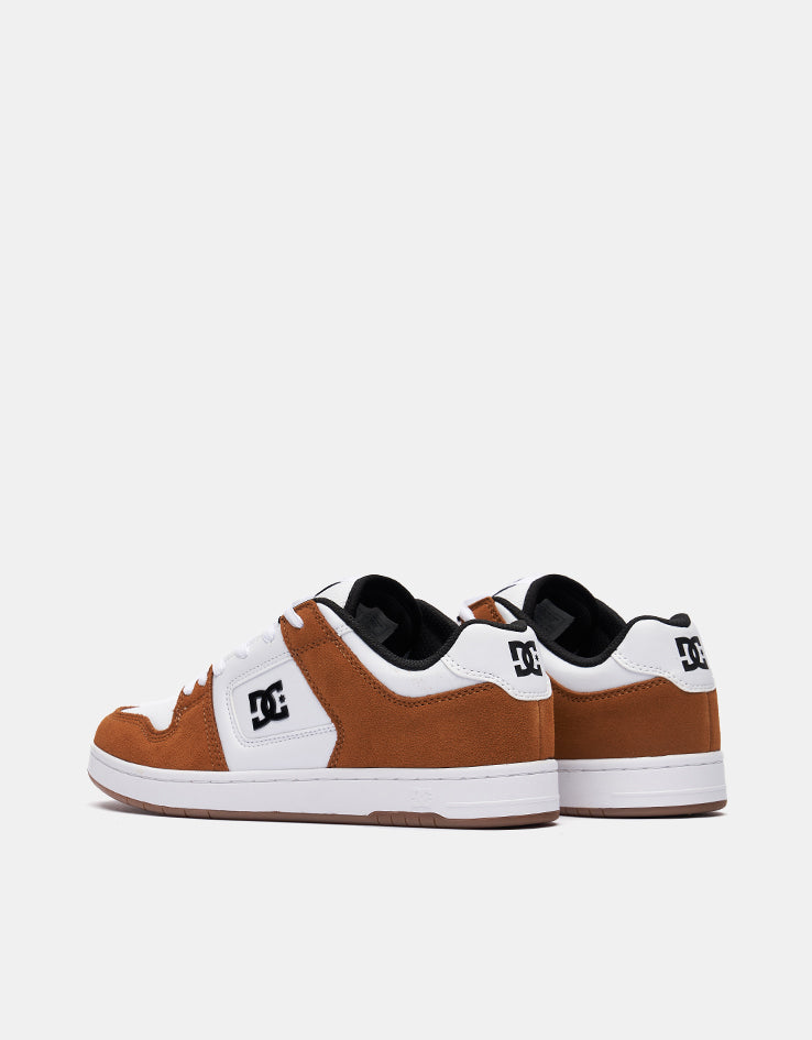 DC Manteca 4 Skate Shoes - Wheat/White, product image 5