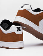 DC Manteca 4 Skate Shoes - Wheat/White, product image 6