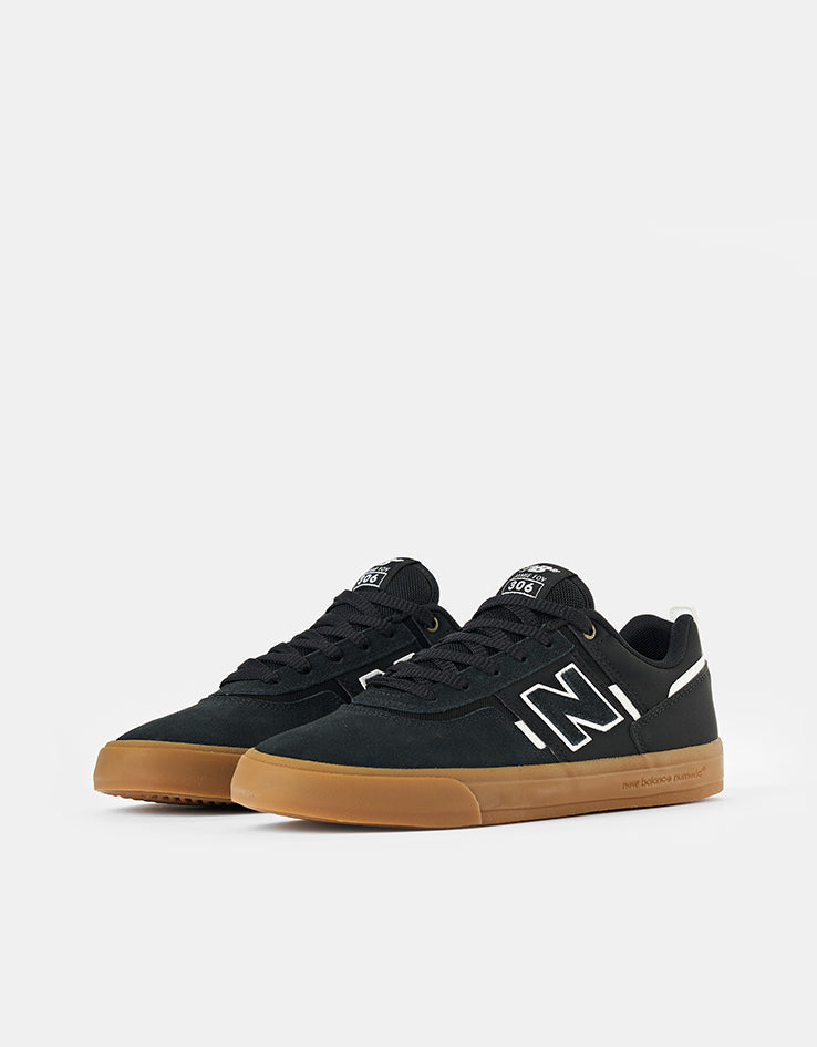New Balance Numeric 306 Jamie Foy Skate Shoes - Black/Gum II, product image 3