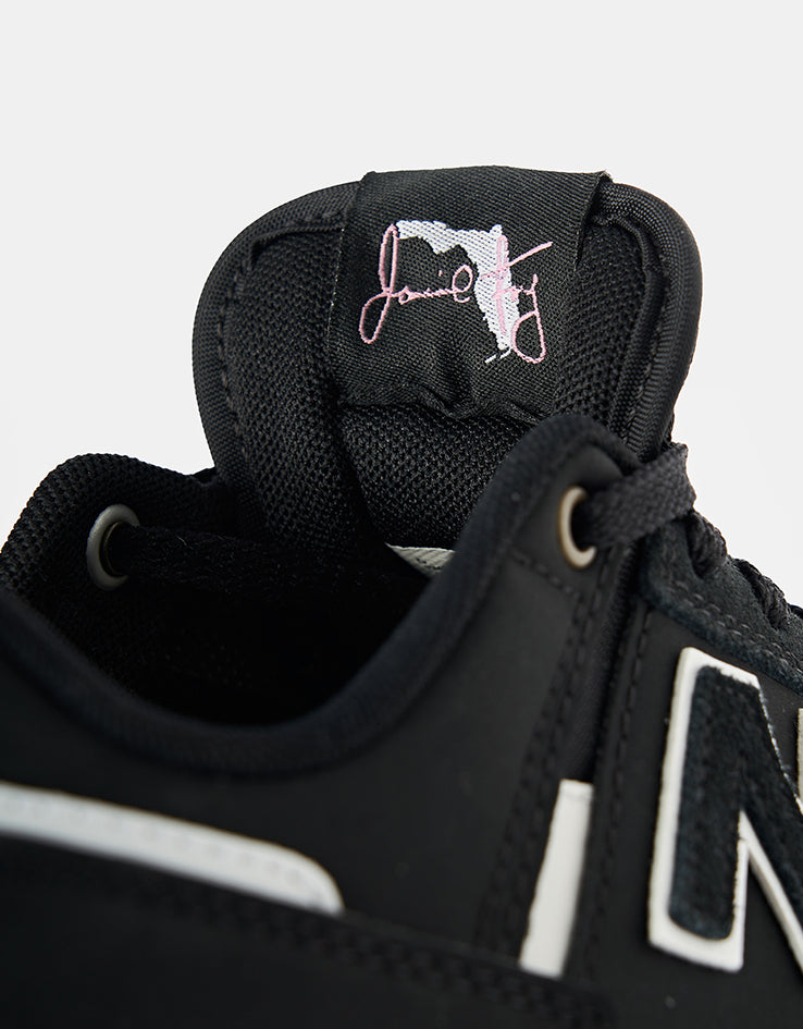 New Balance Numeric 306 Jamie Foy Skate Shoes - Black/Gum II, product image 7